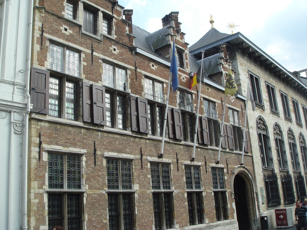 Façade of Rubens Houses in Antwerp