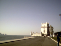 The Torre de Belem in Belem, Lisbon, Portugal